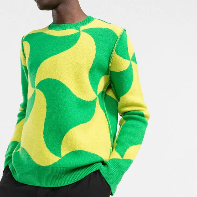 Bottega Veneta FW22 Sweater Men's Green-3