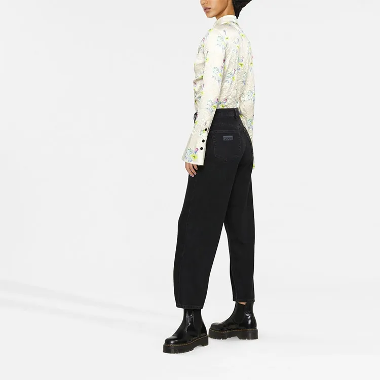 GANNI Jeans Women's Black-3