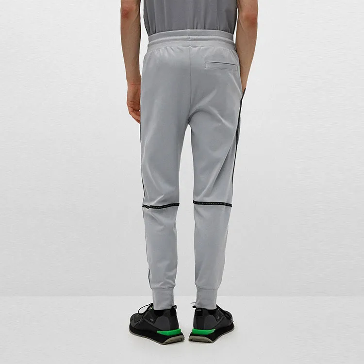 HUGO BOSS Knitted Sweatpants Men Gray-3