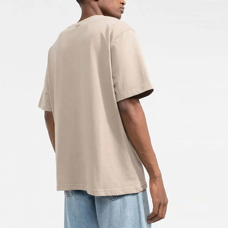 Ami Paris Tonal Ami De Coeur T-shirt Vanilla/Vanilla-2