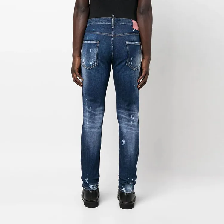 Dsquared2 Tiffany Distressed Mid Rise Jeans-2