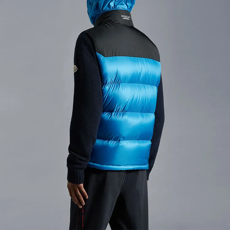 Moncler Vests Men Bright Blue-3