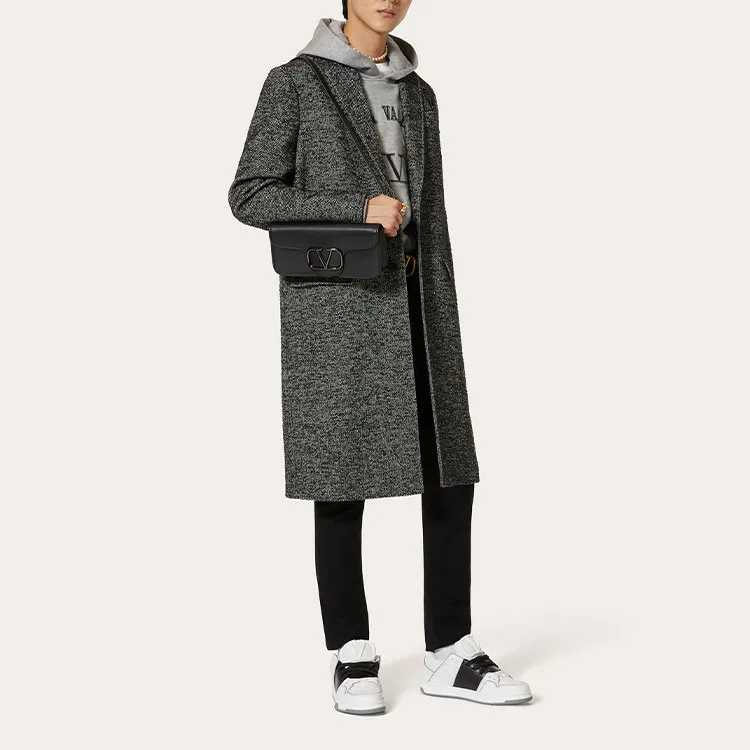 Valentino Single Breasted Long Sleeved Coat-3