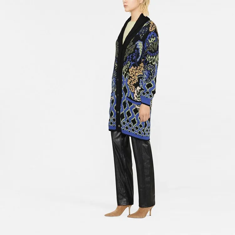 ETRO Pattern embroidered Cardigan-3