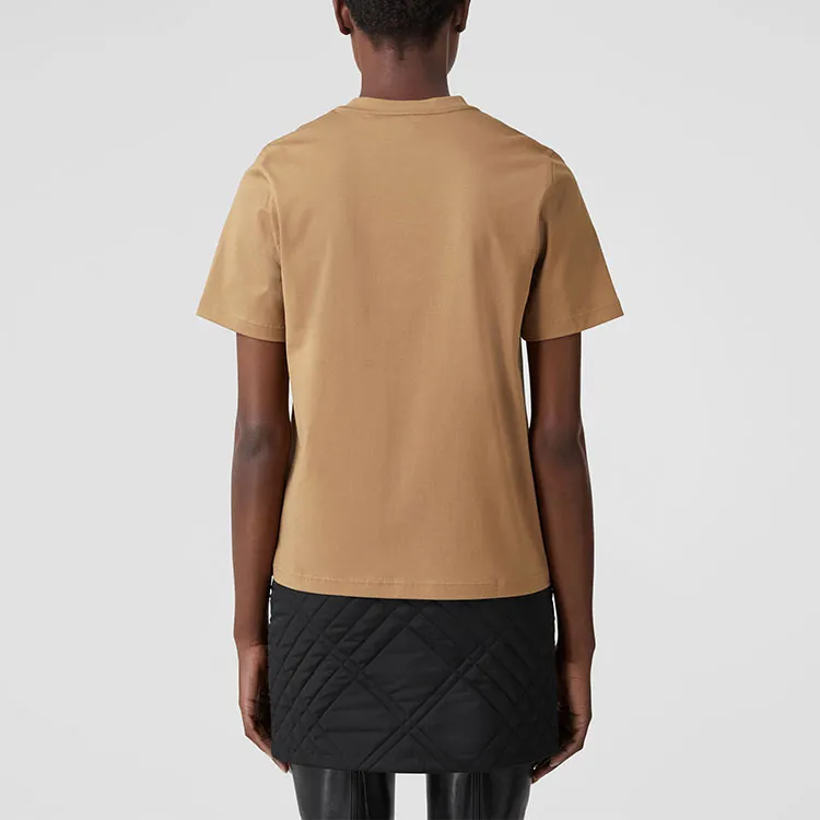 Burberry Logo Printed Crewneck T-Shirt-3