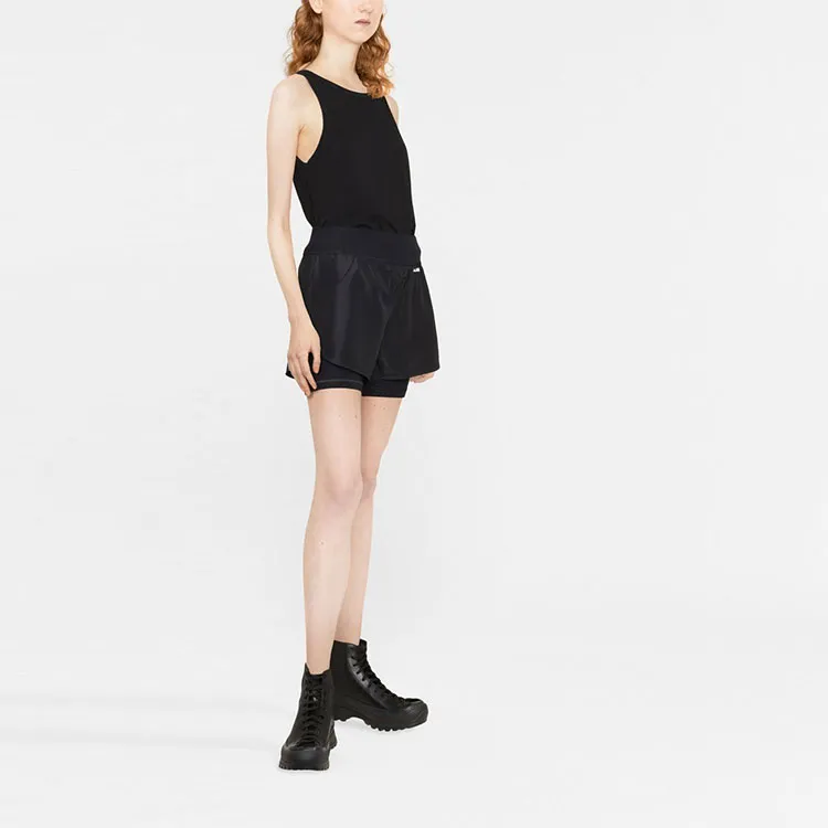 JIL SANDER Elasticated Waist Layered Shorts-3