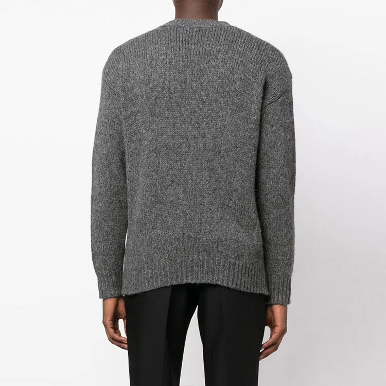 ROBERTO COLLINA Cashmere Sweaters Men Gray-3
