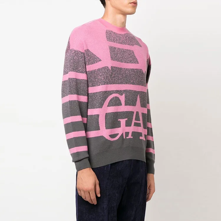 EMPORIO ARMANI Sweaters Men Pink-3