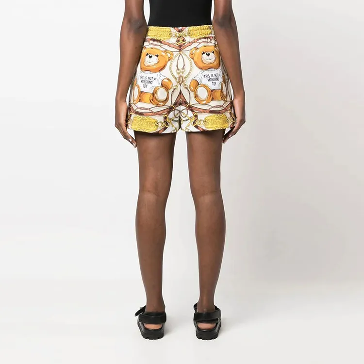 MOSCHINO Swimming Shorts Women's Brown-2