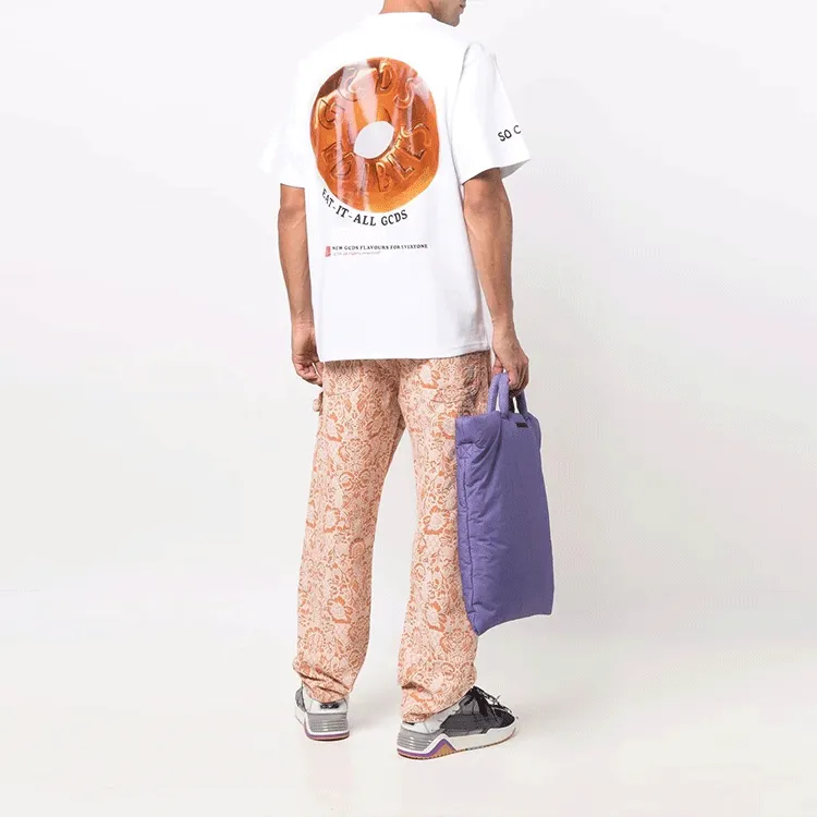 GCDS T Shirts Men White-1