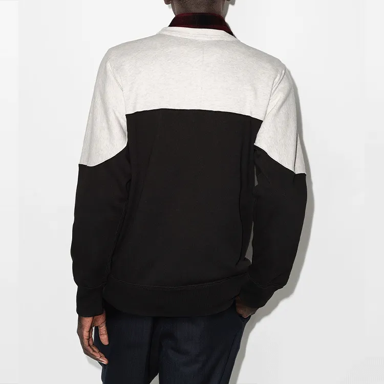 ISABEL MARANT Howley Two tone Sweatshirt-3