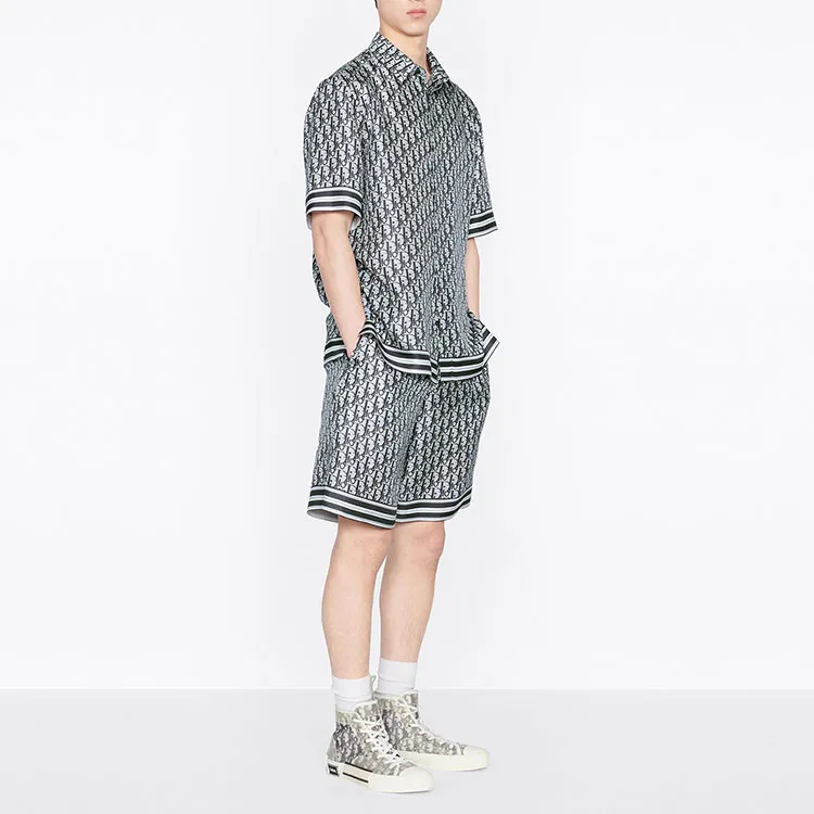 DIOR Quarterly New Products Casual Shorts Men Black-6