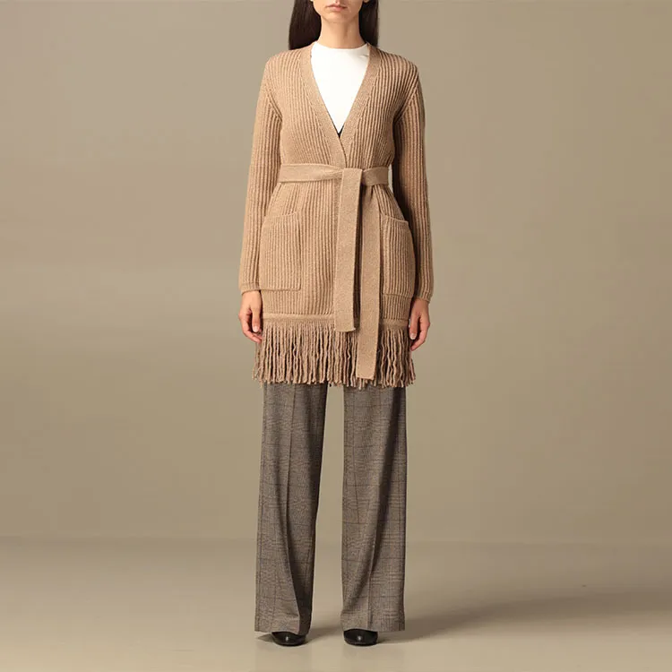 MaxMara Loose Fit Knitwear Women's Brown-4