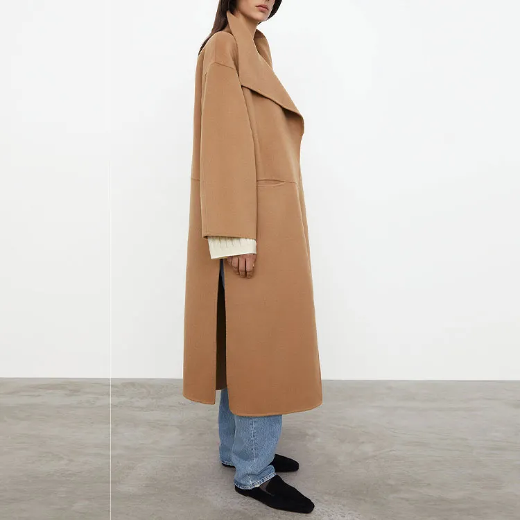 TOTEME Oversized Draped Coat-4