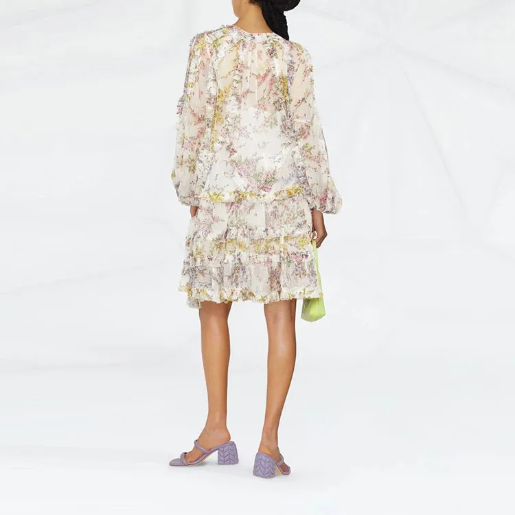 Zimmermann Long Sleeved Dresses Women's White-2