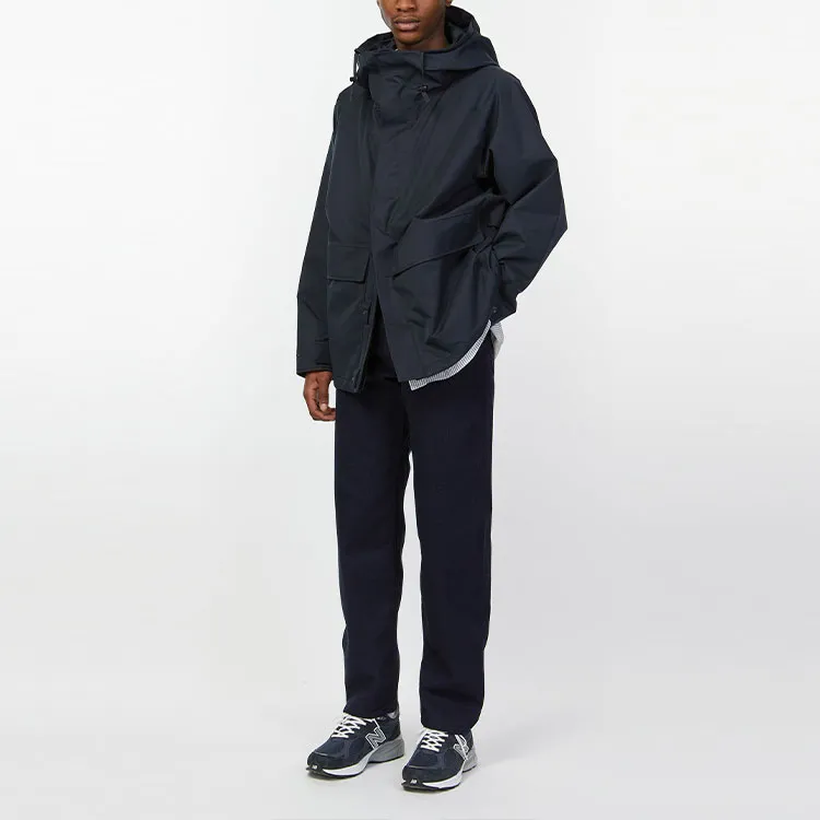 Nanamica FW22 2l Gore Tex Cruiser Jacket Navy Jackets & Coats Men's Blue-4