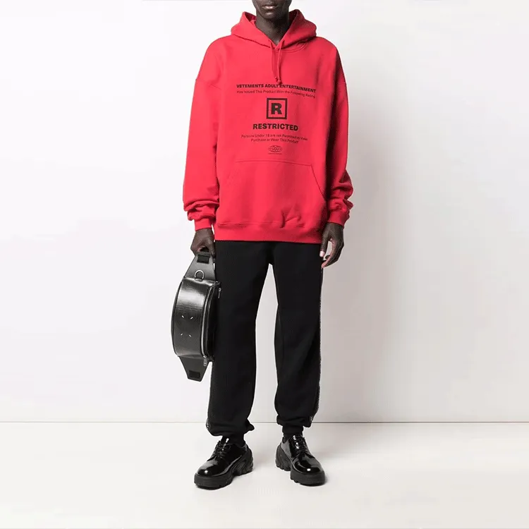 Vetements Knitted Sweatpants Unisex Black-2