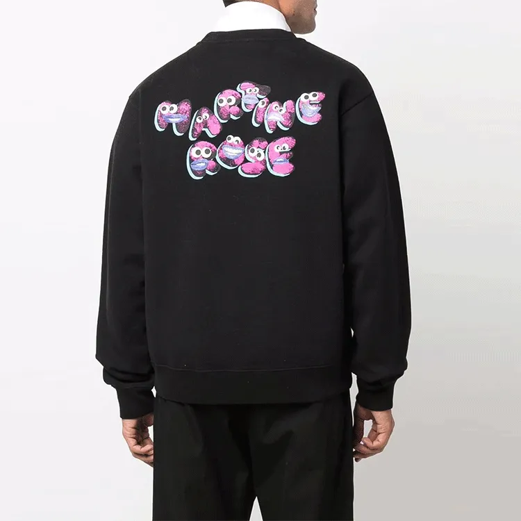 Martine Rose Logo Printed Crewneck Sweatshirt-2