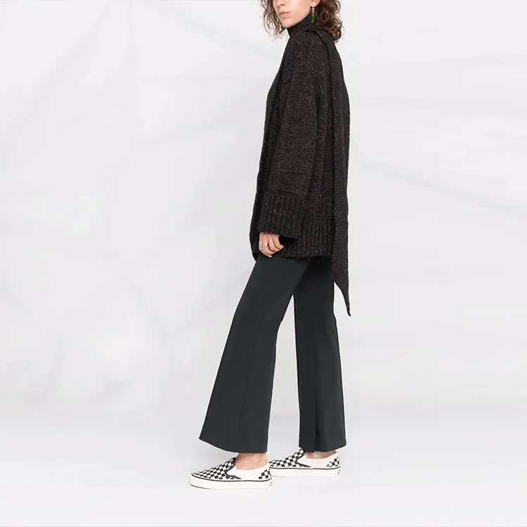 GANNI FW21 Loose Fit Sweater Women's Black-3
