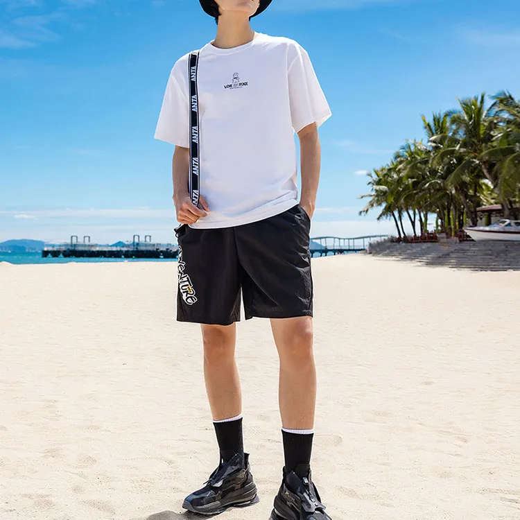 Anta Loose Fit Shorts Men's Black-2