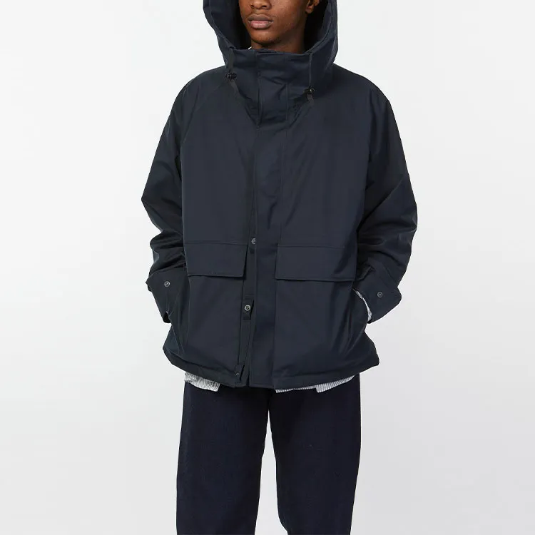 Nanamica FW22 2l Gore Tex Cruiser Jacket Navy Jackets & Coats Men's Blue-5