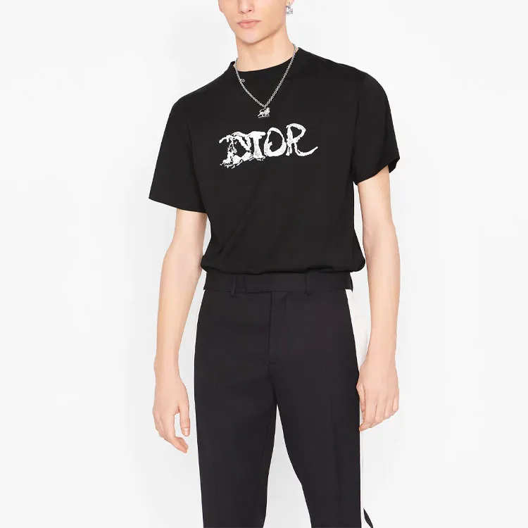 DIOR x Peter Doig T-Shirt Men's Black-2