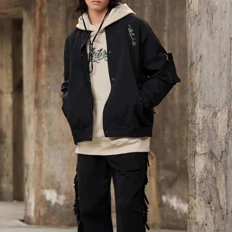 LiNing CF Tracing Sports Lifestyle Collection Jacket Unisex Black-8