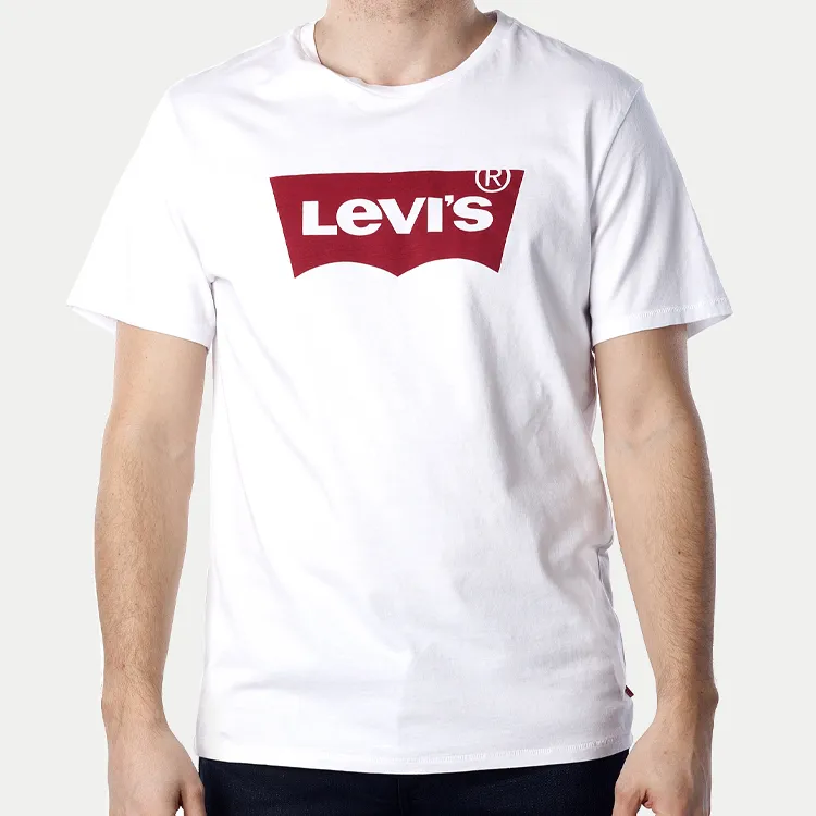 Levis T Shirts Men White-2