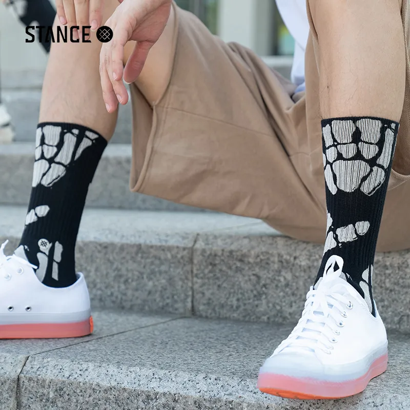 Stance Knee High Socks Unisex 1 Pack Black-3