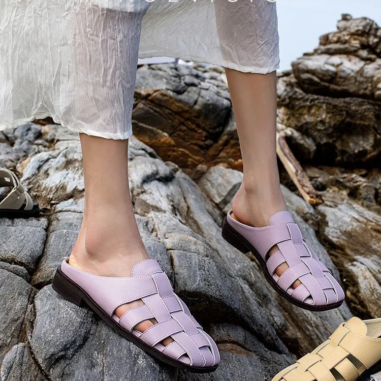 Wonderful Couple Wrap toe Slippers 2.5cm Women's-1