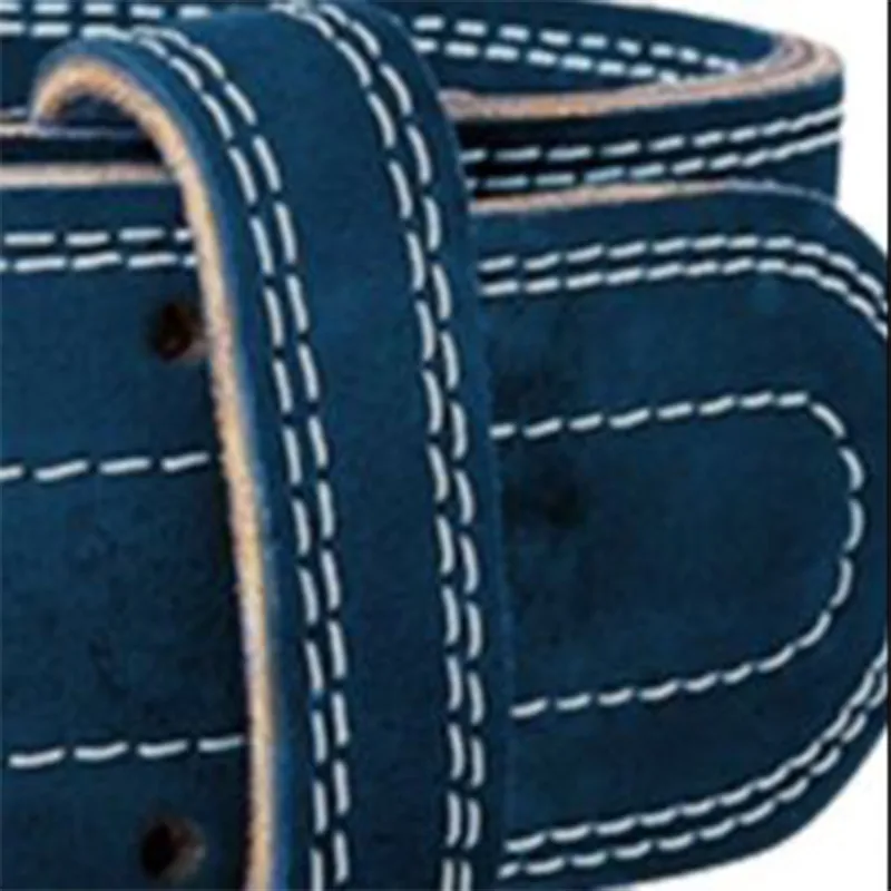 WONNY Back Support Braces Protective Compression Slip-Resistant 1 Pack Blue Cow Leather Unisex-2