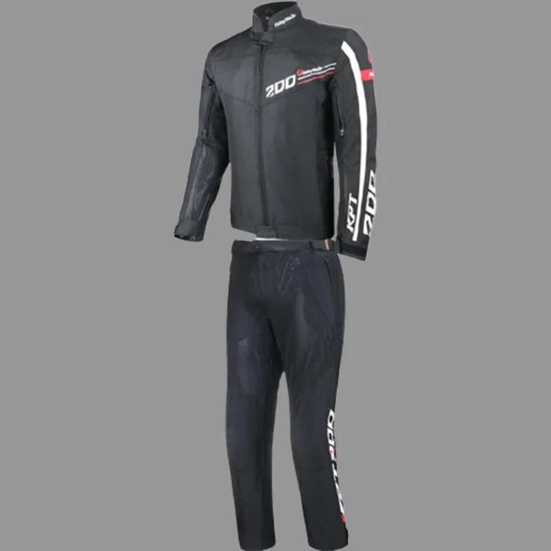RIDING TRIBE Biker Jacket Polyester Summer Men's Top+Pants-4