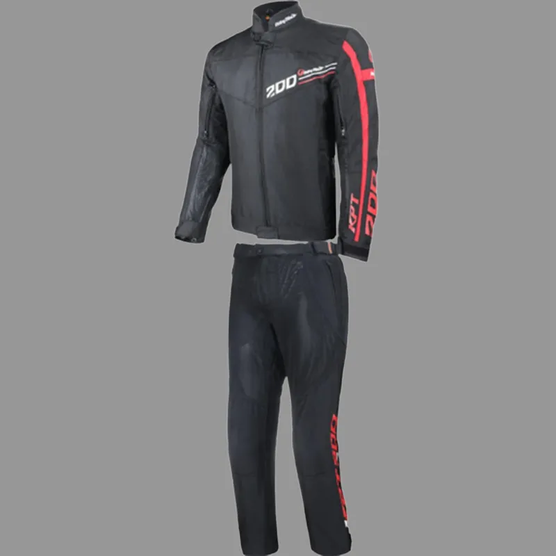 RIDING TRIBE Biker Jacket Polyester Summer Men's Top+Pants-2