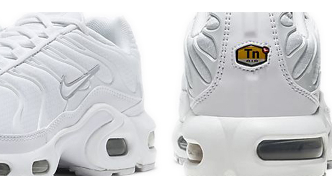 ◆正規品◆NIKE AIR MAX PLUS WHITE ARUMINUM◆関税込◆人気◆ Nike Air Max Plus WMNS 