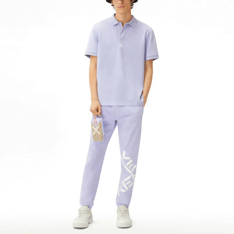 KENZO Polo Shirts Men Purple-2