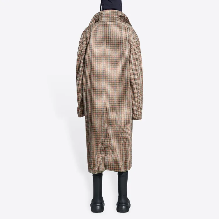 Balenciaga Reversible Double Breasted Trench Coat-3
