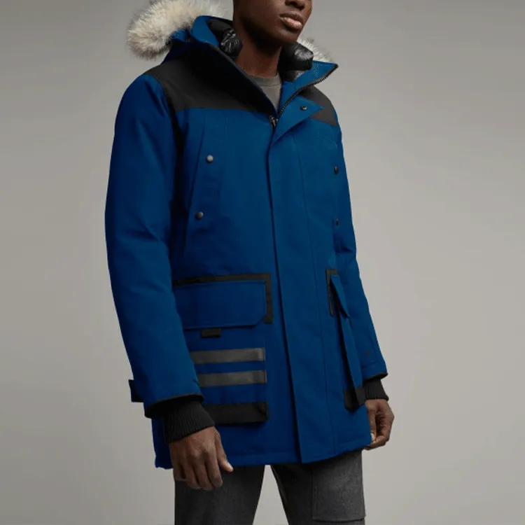 Canada Goose Down Jackets Men Polar Night Blue-4