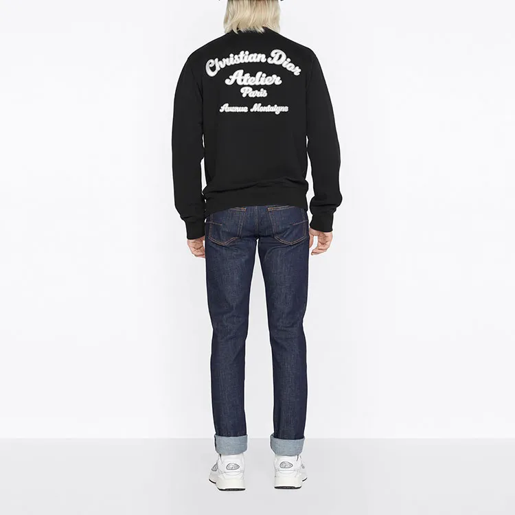DIOR Quarterly New Products Sweatshirts Men Black-3