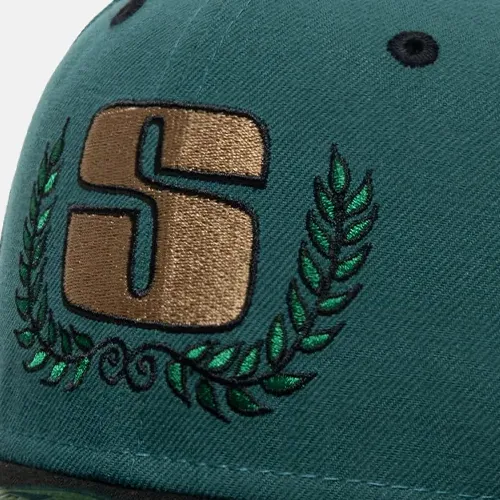 7 5/8 (60.6㎝)【在庫あり】STUSSY LEAFS NEW ERA FITTED CAP Stussy X New Era Leafs 59Fifty Fitted Cap - POIZON