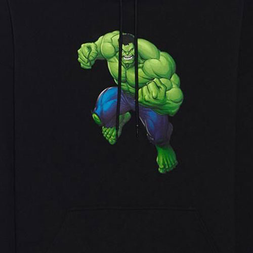 Balenciaga Hulk 2021 Marvel Medium Fit Hoodie - POIZON