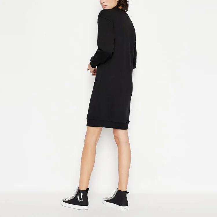 ARMANI EXCHANGE Logo print Jersey knit Dress-2
