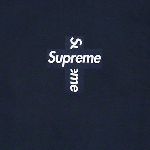 Size-XL- Supreme Cross Box Logo Tee Purple FW20 - T-Shirts