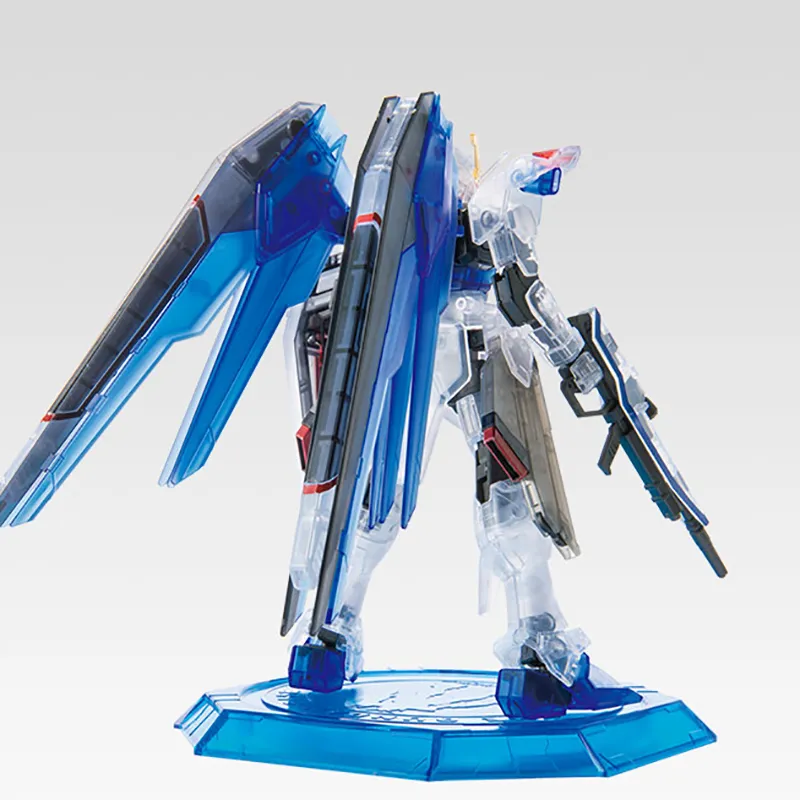 BANDAI HG Collection Freedom Gundam Base Limited Multicolor Transparent Model Kits 13cm-2