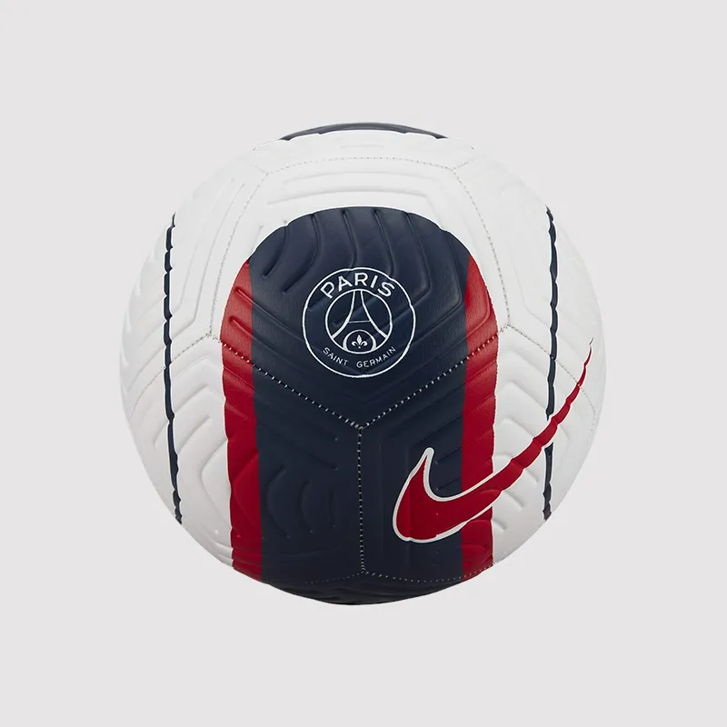 Nike Size 5 Ball Soccer Rubber Machine Stitched Soccer Ball Unisex White Blue-3