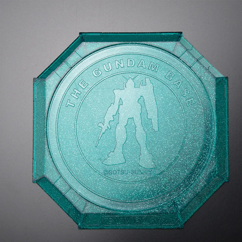 BANDAI Rg 1/144 The Gundam Base Limited Gundam EXIA[TRANS AM CLEAR] Model Kit Action Figure-4