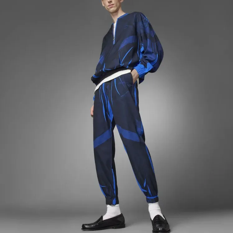 Adidas Originals Blue Version Collection Knitted Sweatpants Men's Blue-1