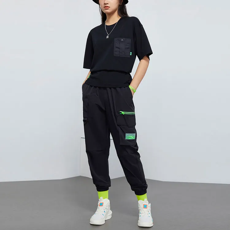ANTA Cargo Pants Men Black-4