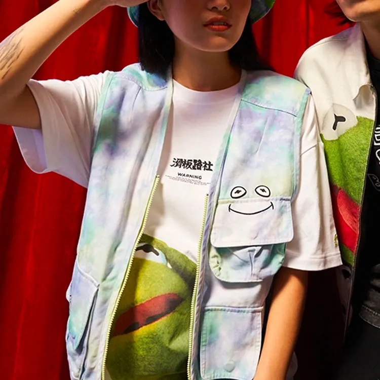 LiNing x Disney T Shirt Unisex White-4