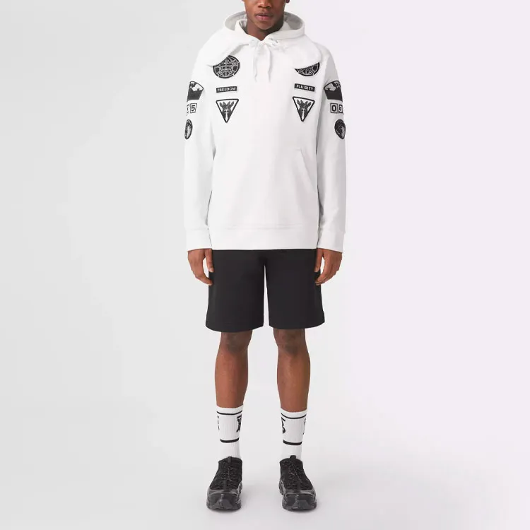 Burberry Coordinates Print Track Shorts-1