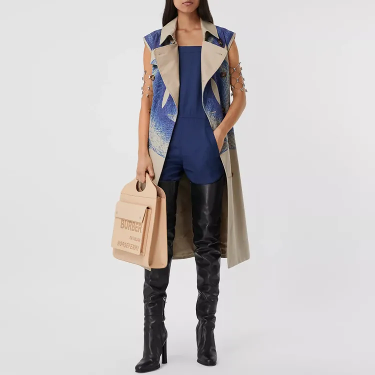 Burberry Overalls Women's Dark Canvas Blue-4